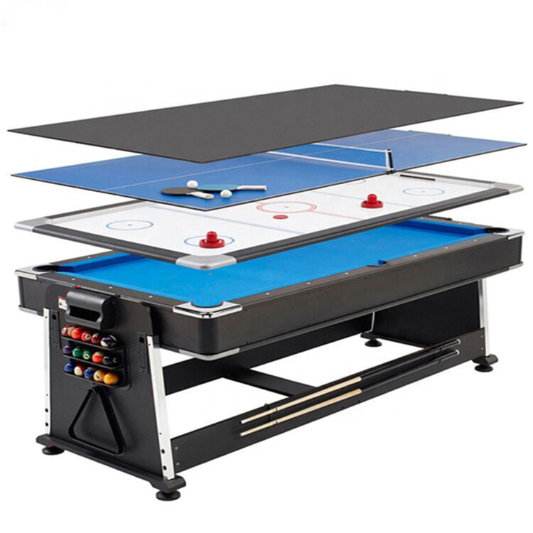 Air Hockey Table - Table de billard multifonction 4 en