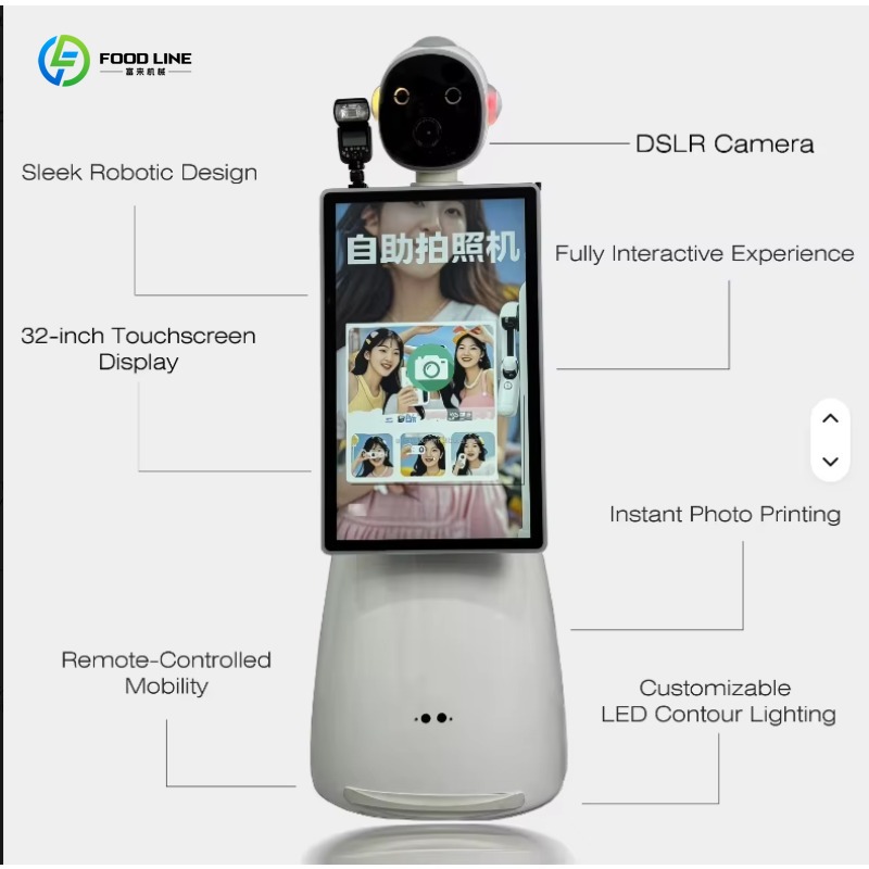 Nouvelle Cabine Photo Robot Ma - Photo Booth Machine avis et prix