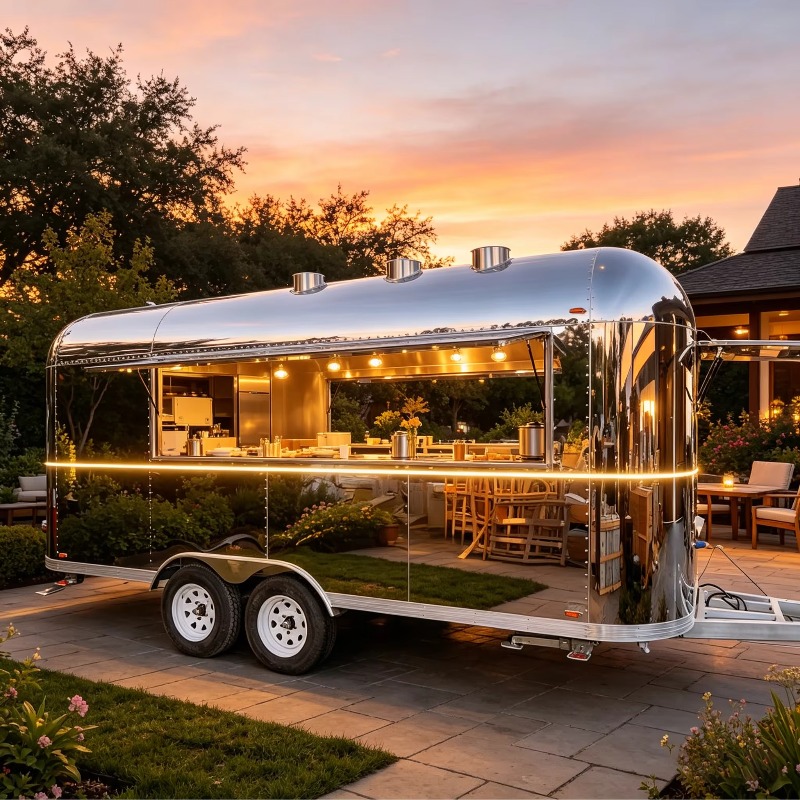 Camion de restauration mobile  - Hot Dog Vending Cart avis et prix